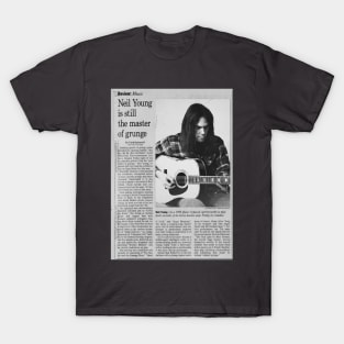 Neil Young Newspaper #1 T-Shirt